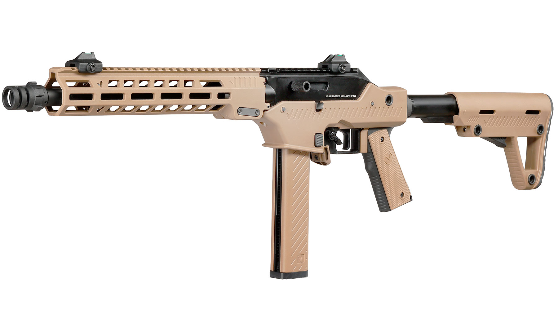 Vorsk VMP-2M Assault Rifle GBB 6mm BB tan