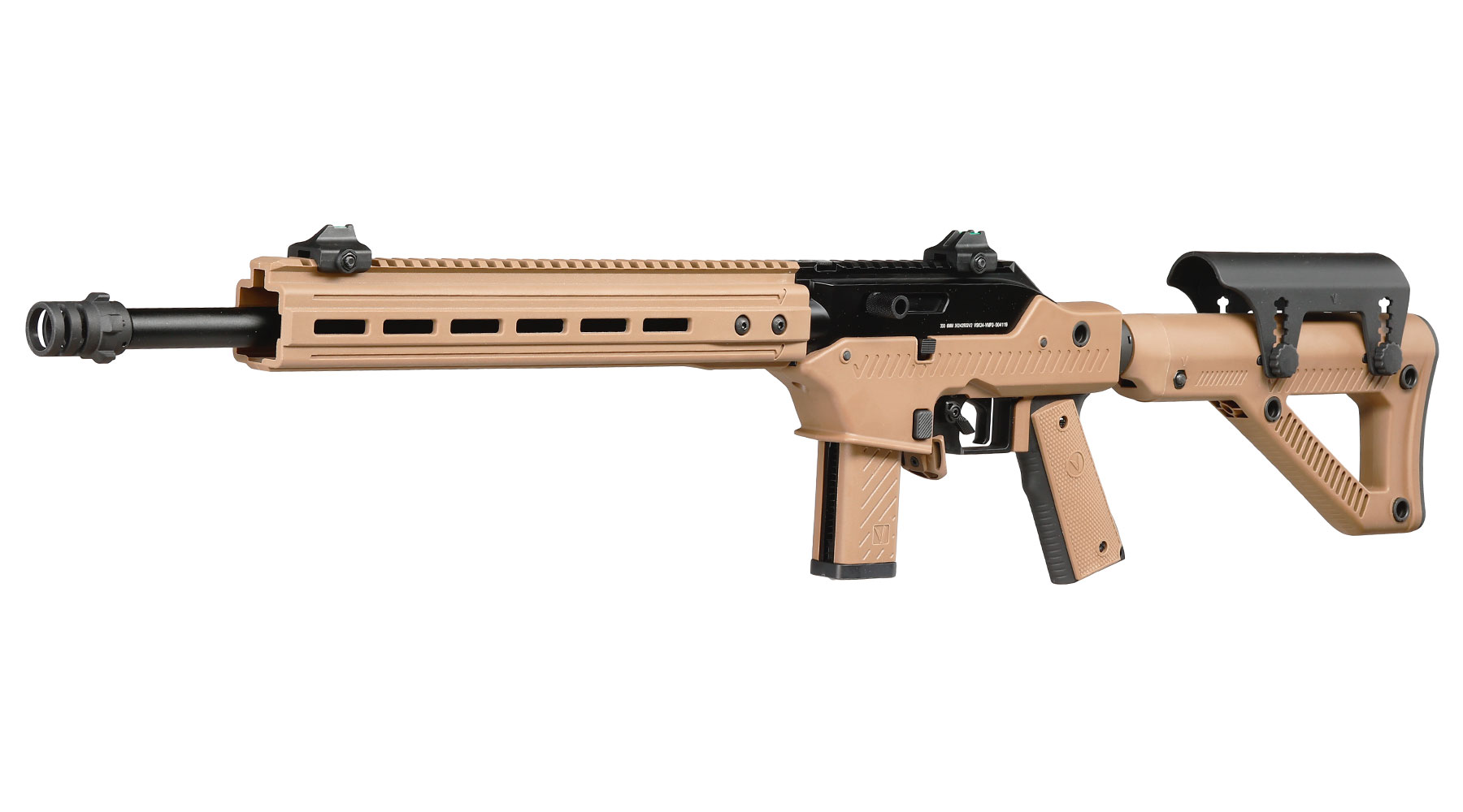 Vorsk VMP-2D Designated Marksman Rifle GBB 6mm BB tan