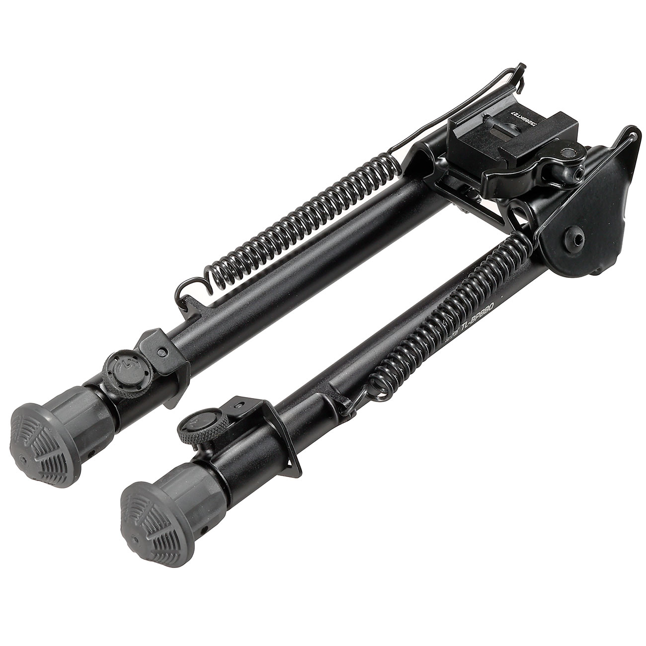 UTG Tactical Operation Metall QD Zweibein - Gummife 195 - 315 mm schwarz Bild 1