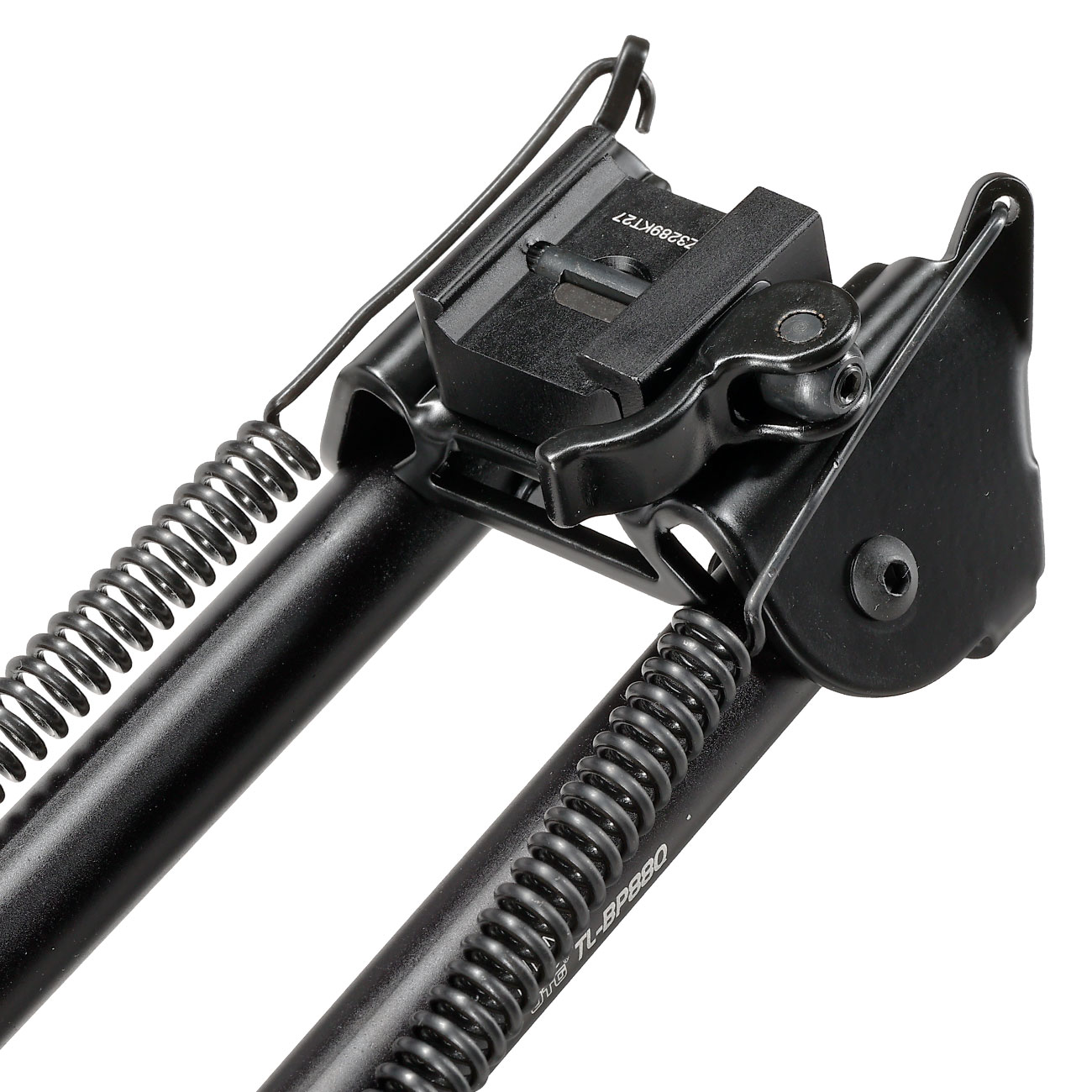 UTG Tactical Operation Metall QD Zweibein - Gummife 195 - 315 mm schwarz Bild 4