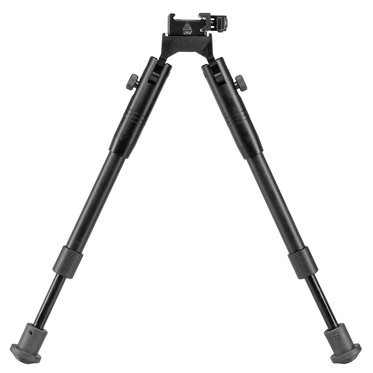 UTG Shooters Bipod Metall QD Zweibein - Gummife 205 - 250 mm schwarz Bild 3
