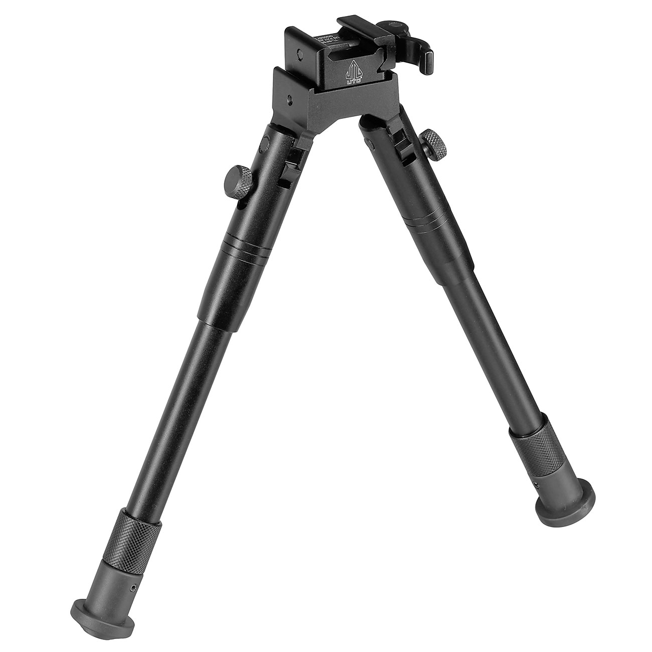 UTG Shooters Bipod Metall QD Zweibein - Gummife 205 - 250 mm schwarz Bild 9