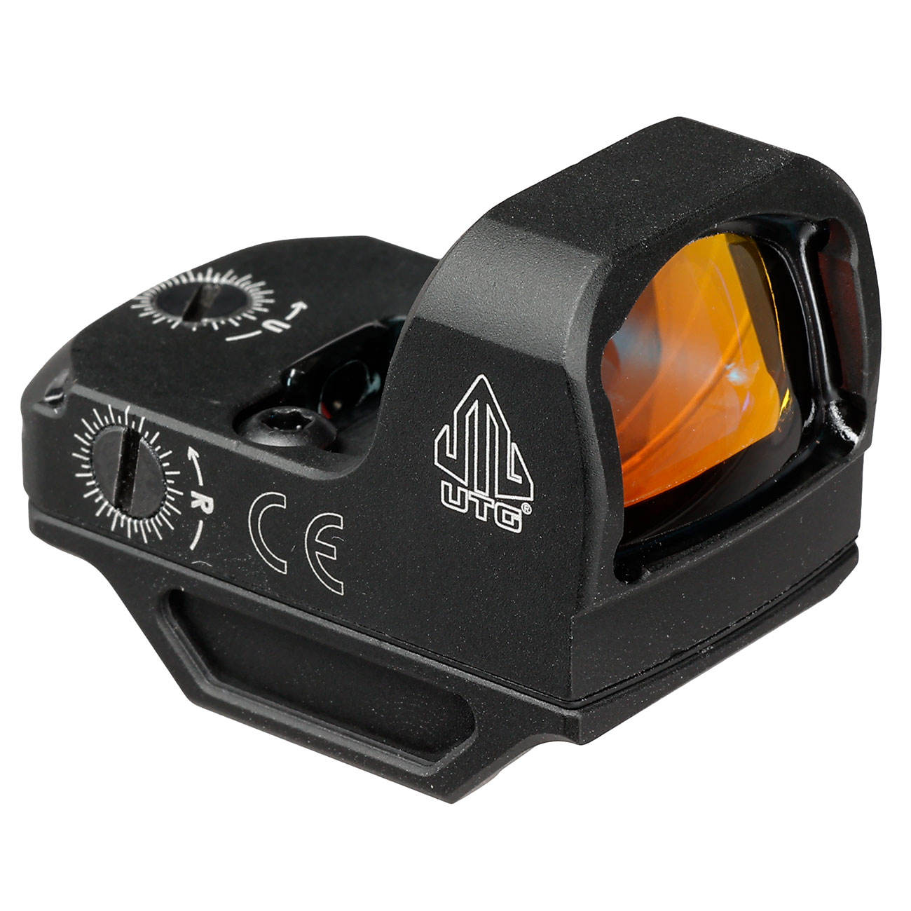 UTG OP3 Reflex Micro Dot Red 4 MOA Single-Dot LPZ RMR-Footprint inkl. Adaptive Base schwarz Bild 1