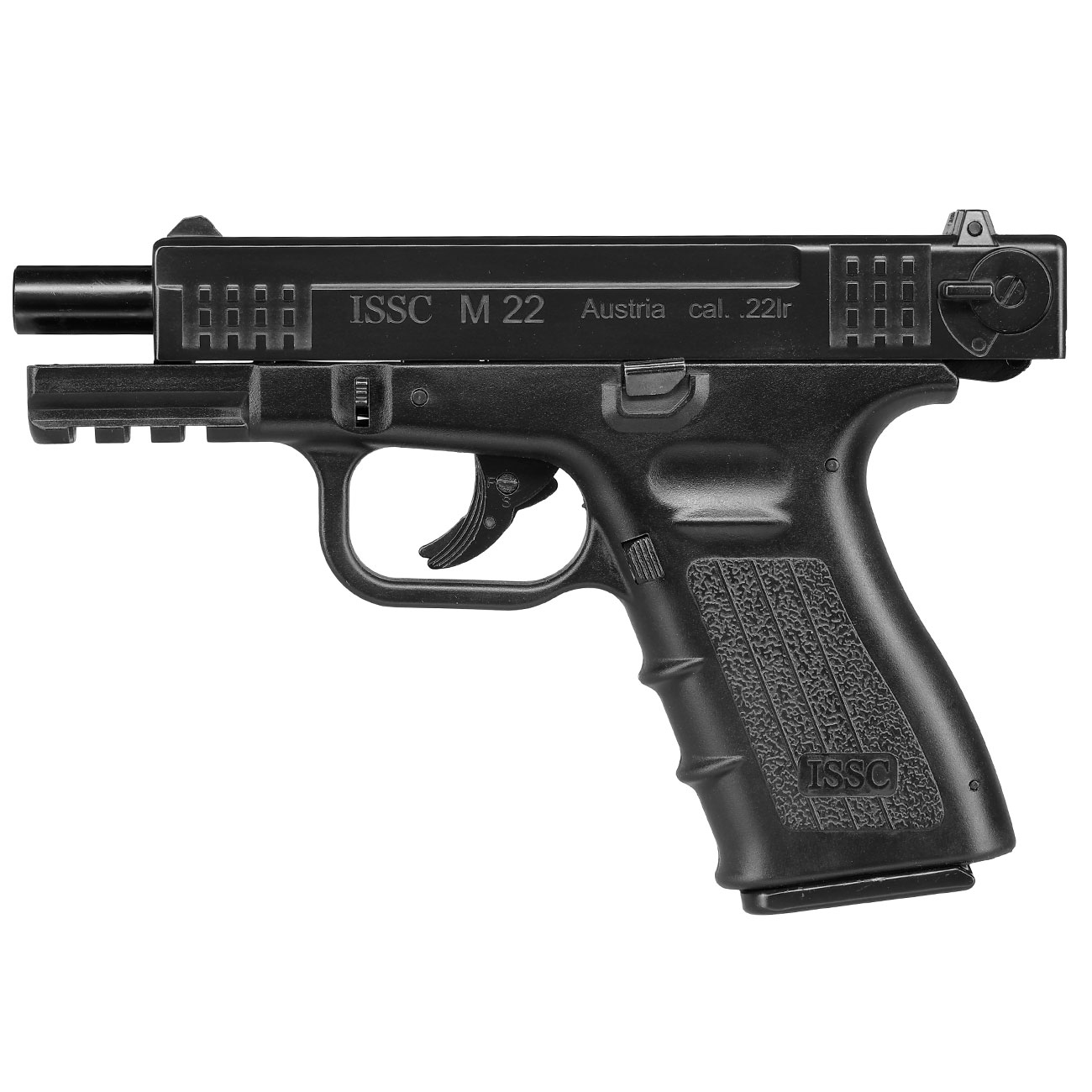 ASG ISSC M22 mit Metallschlitten CO2 BlowBack 6mm BB schwarz Bild 2