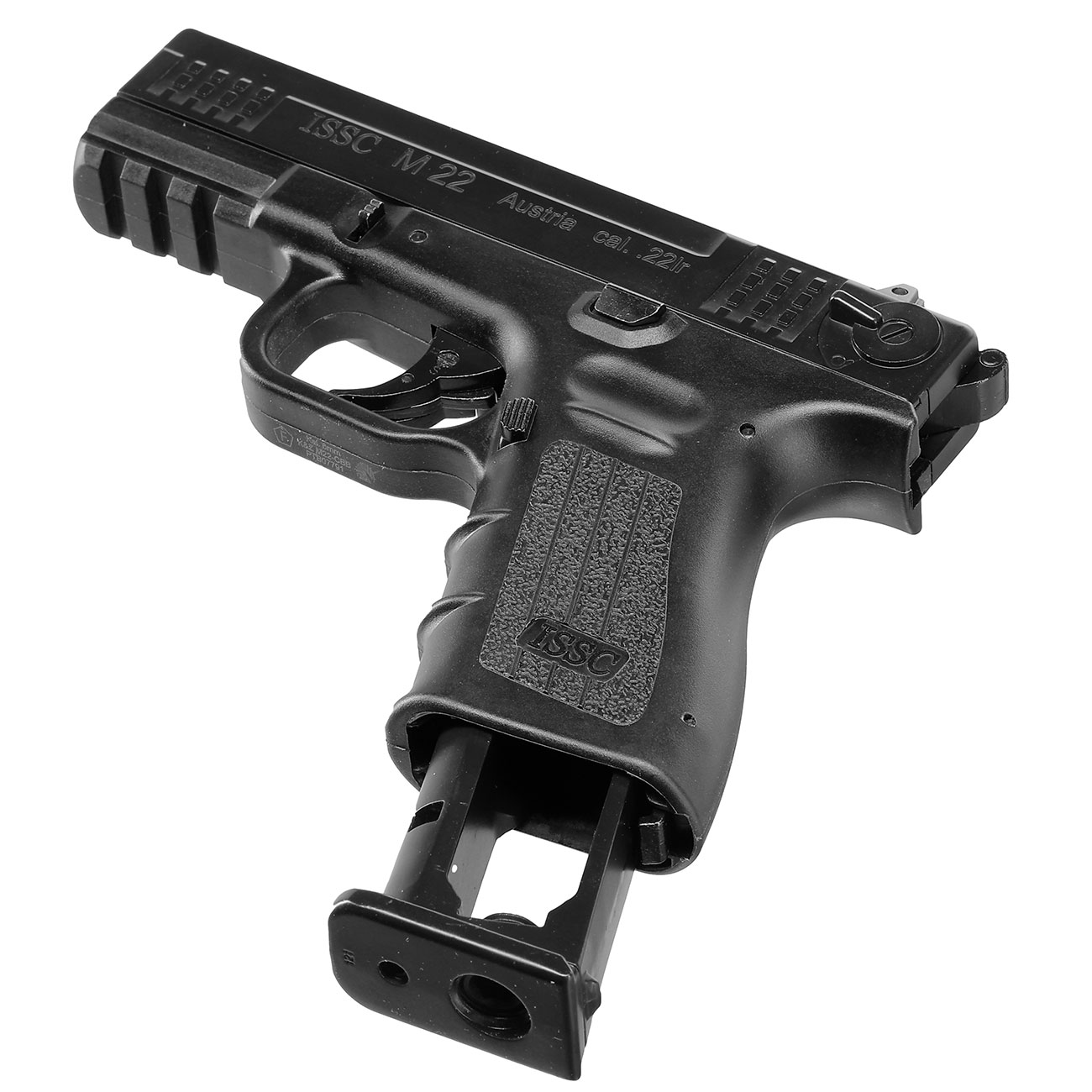 ASG ISSC M22 mit Metallschlitten CO2 BlowBack 6mm BB schwarz Bild 5