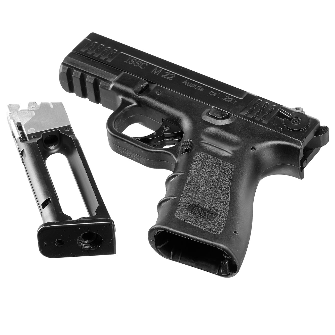 ASG ISSC M22 mit Metallschlitten CO2 BlowBack 6mm BB schwarz Bild 6