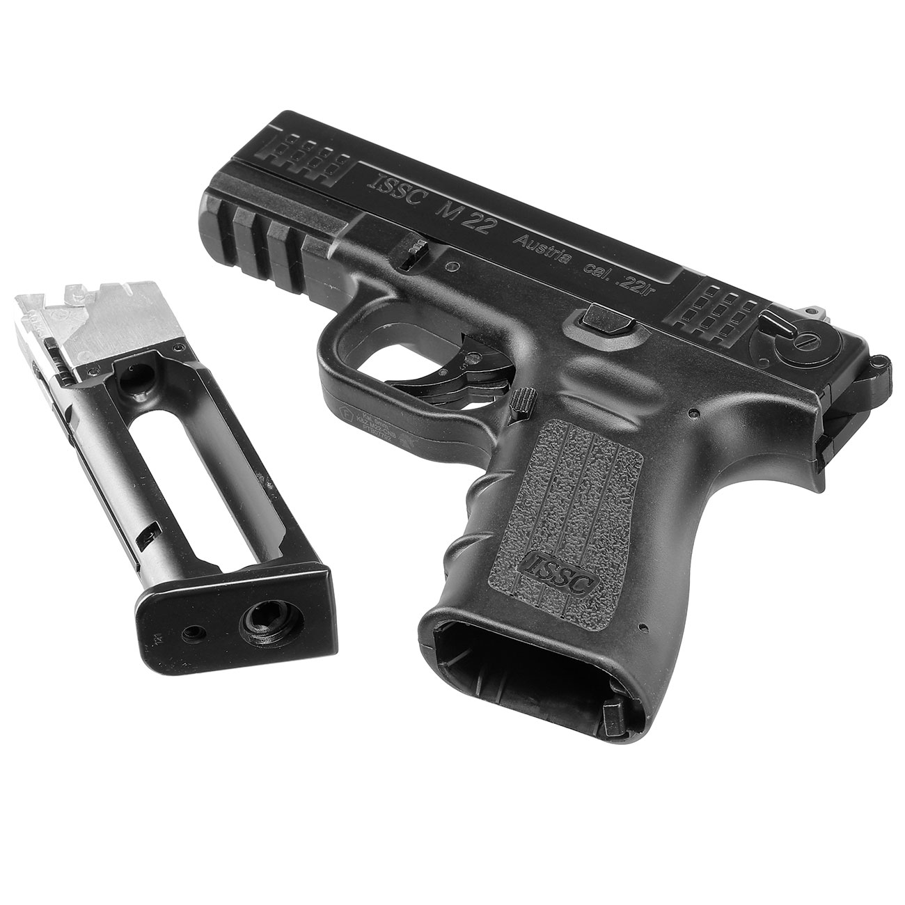 ASG ISSC M22 mit Metallschlitten CO2 NBB 6mm BB schwarz Bild 6
