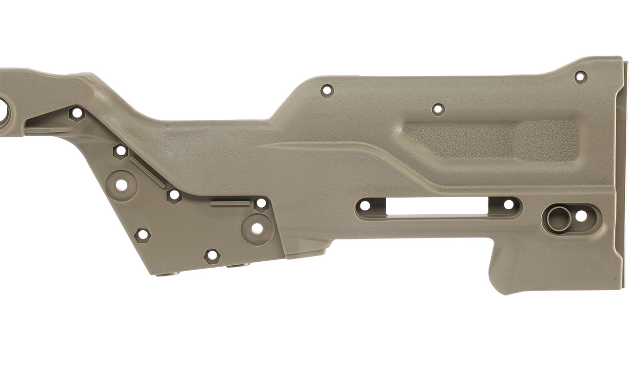 Action Army Receiver Plates / Gehuseabdeckungen f. AAC T10 Flat Dark Earth Bild 3