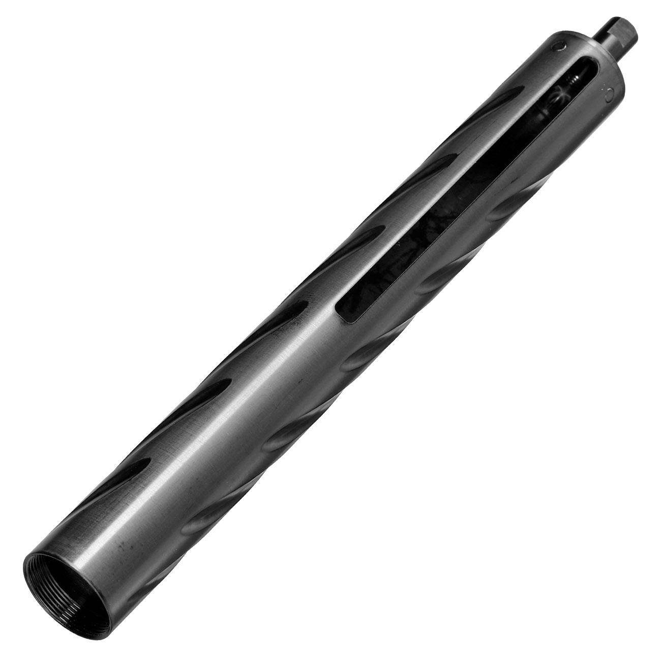 Silverback Edelstahl Twisted-Design Cylinder f. Silverback TAC-41 Serie schwarz Bild 2