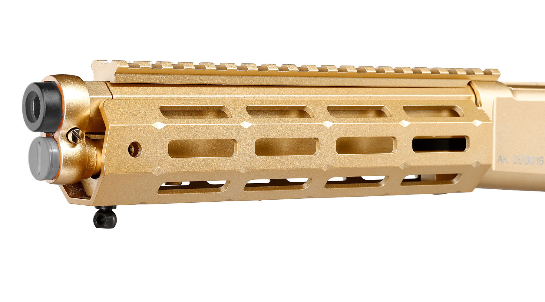 A&K M1873R Short LOCK Unterhebelrepetiergewehr Gas-Bolt-Action 6mm BB gold - Echtholz Version Bild 7