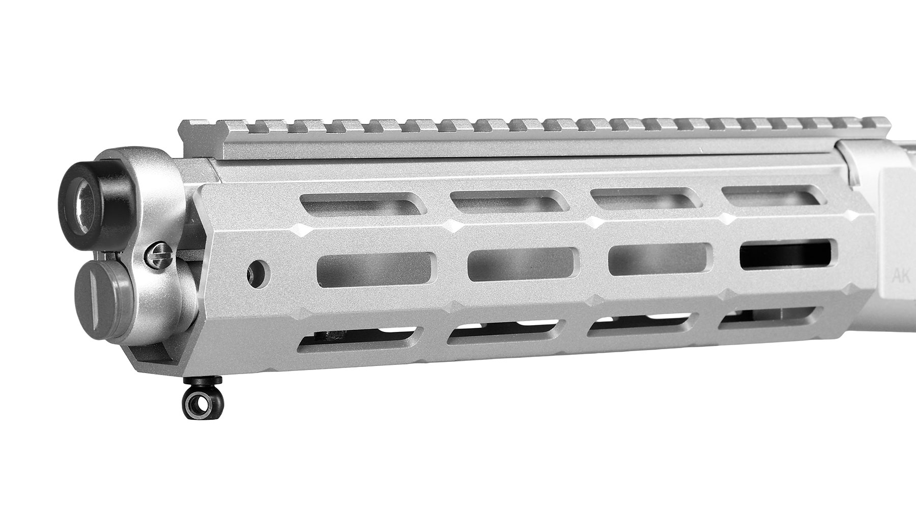 A&K M1873R Short LOCK Unterhebelrepetiergewehr Gas-Bolt-Action 6mm BB silber - Echtholz Version Bild 7