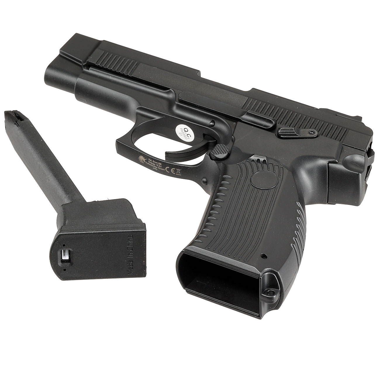 Cyma Grach MP-443 Komplettset AEP / EBB 6mm BB schwarz - MosFet / LiPo Version Bild 6