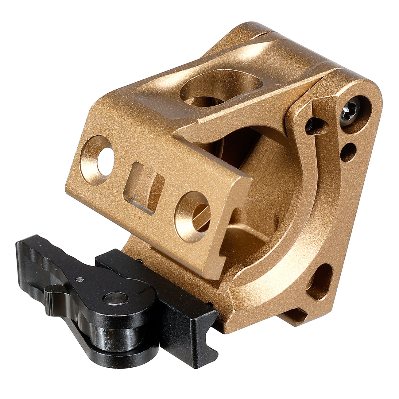 Aim-O Fast FTC Flip To Center QD Mount f. G33 / E33 Magnifier Dark Earth 9037-DE Bild 1