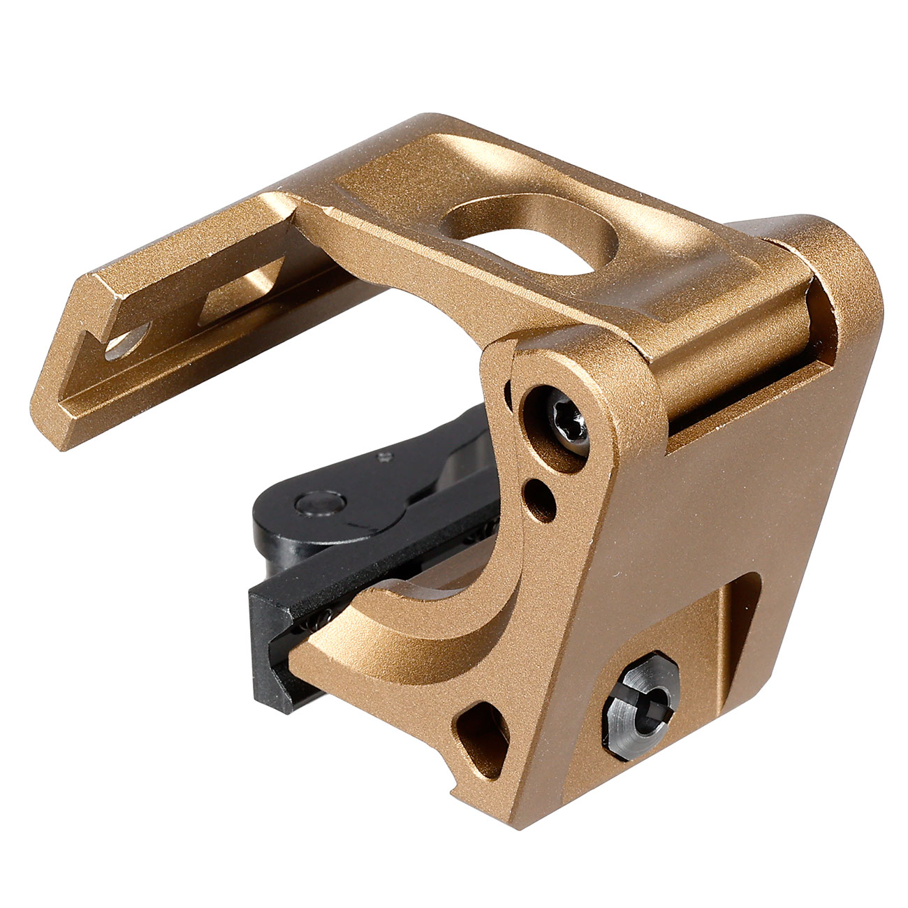 Aim-O Fast FTC Flip To Center QD Mount f. G33 / E33 Magnifier Dark Earth 9037-DE Bild 2