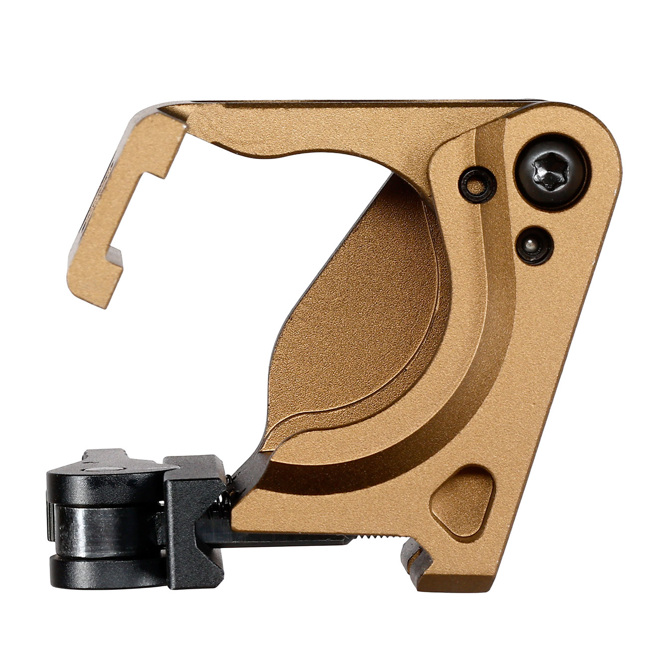 Aim-O Fast FTC Flip To Center QD Mount f. G33 / E33 Magnifier Dark Earth 9037-DE Bild 4