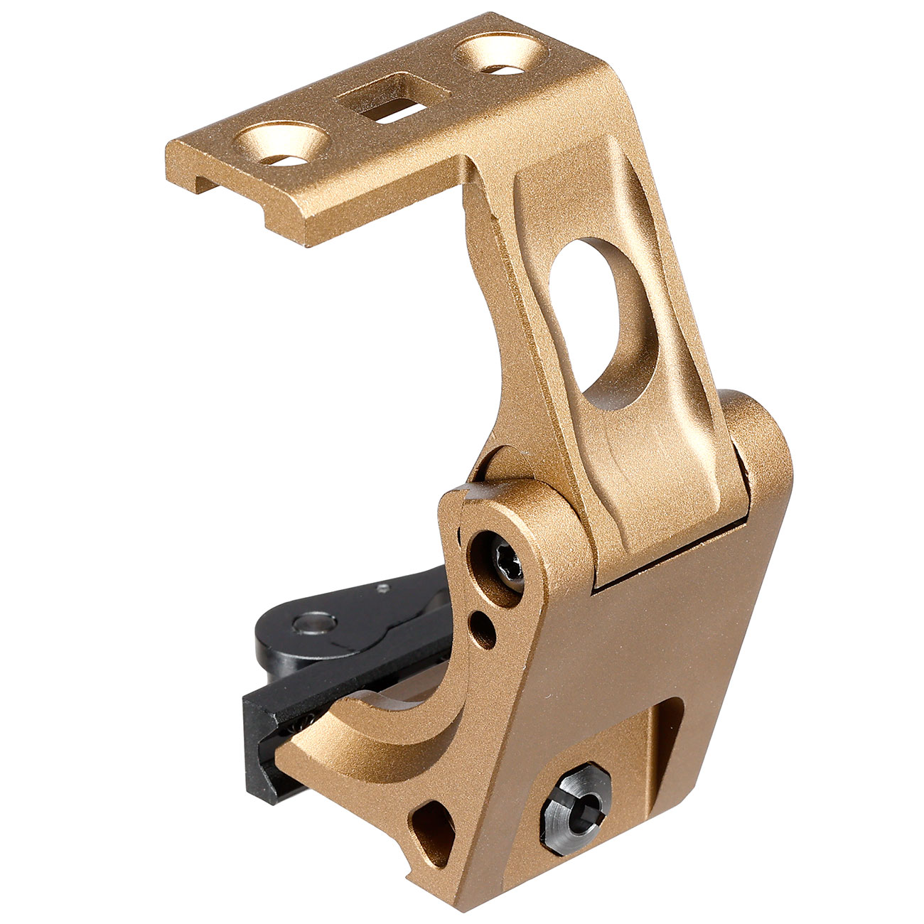 Aim-O Fast FTC Flip To Center QD Mount f. G33 / E33 Magnifier Dark Earth 9037-DE Bild 9