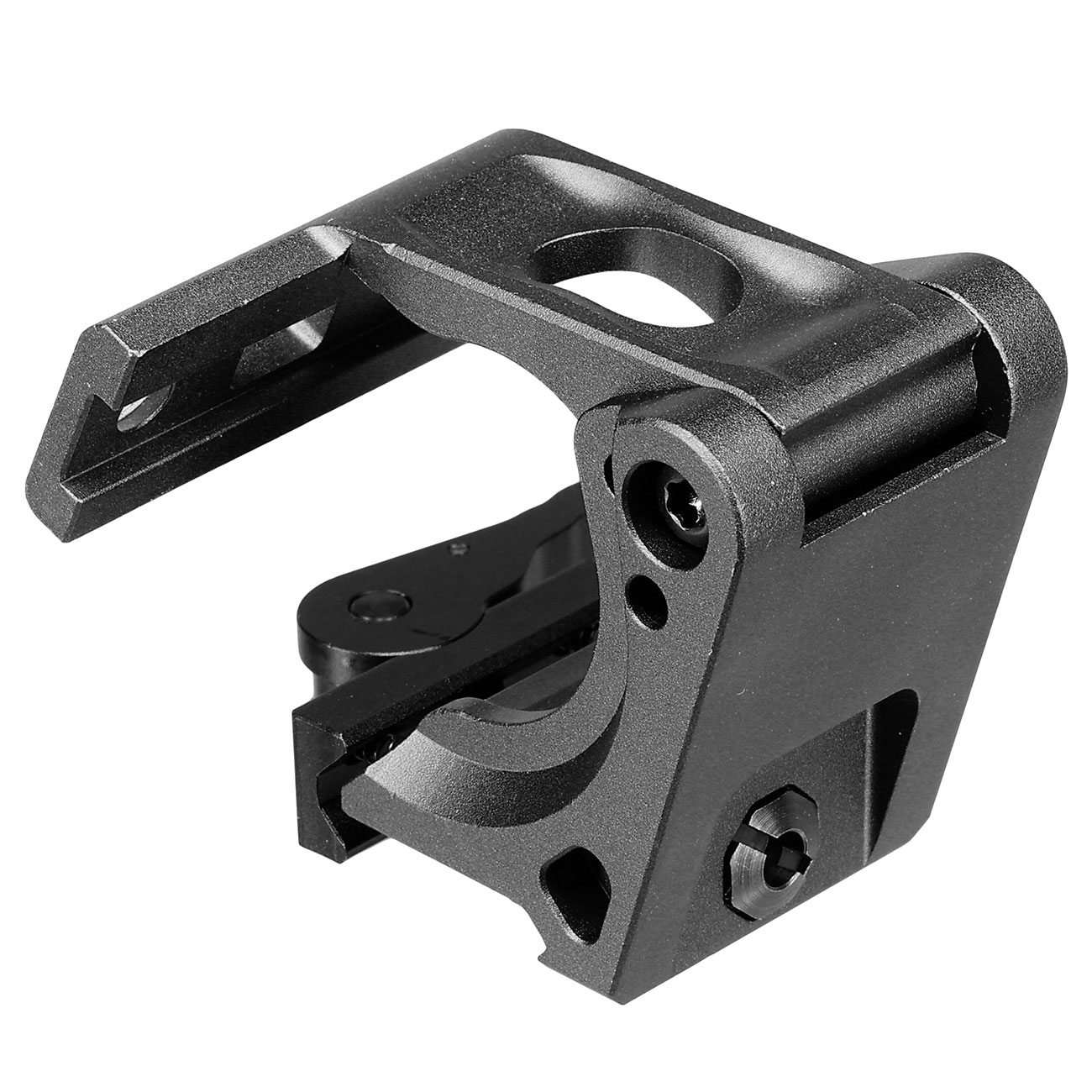 Aim-O Fast FTC Flip To Center QD Mount f. G33 / E33 Magnifier schwarz 9037-BK Bild 2