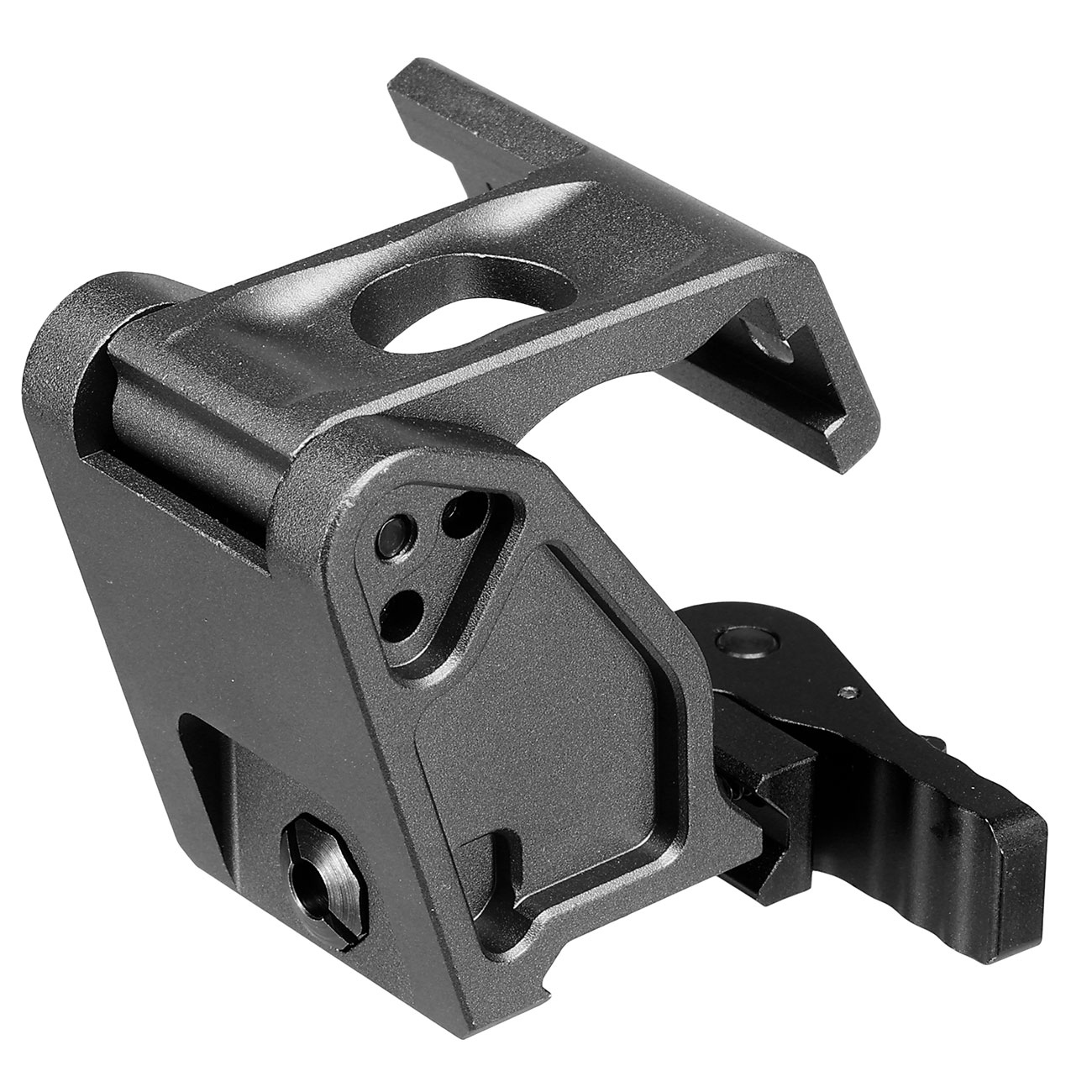 Aim-O Fast FTC Flip To Center QD Mount f. G33 / E33 Magnifier schwarz 9037-BK Bild 3