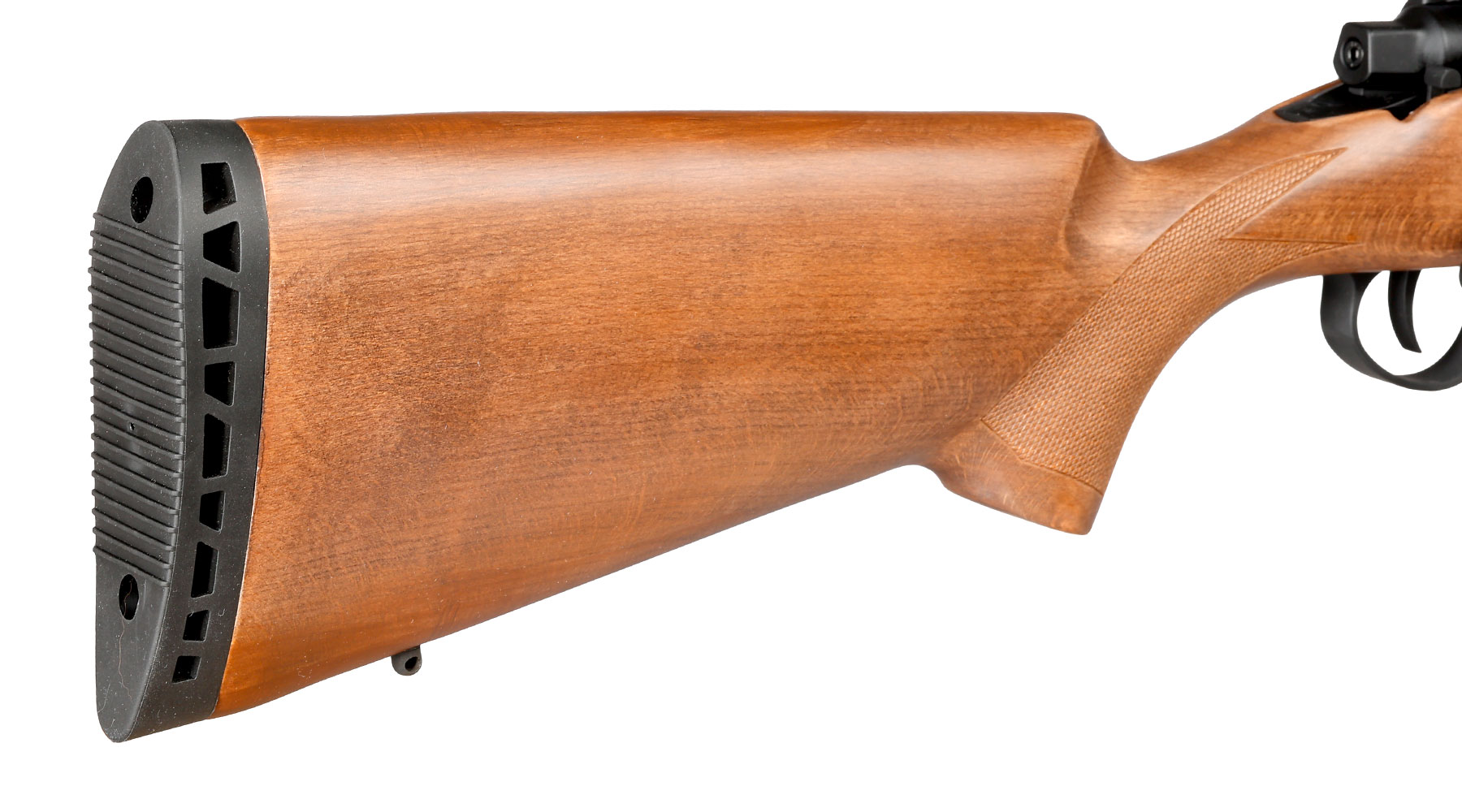 APS / EMG Barrett Fieldcraft Bolt Action Snipergewehr Springer 6mm BB Echtholz / schwarz Bild 10