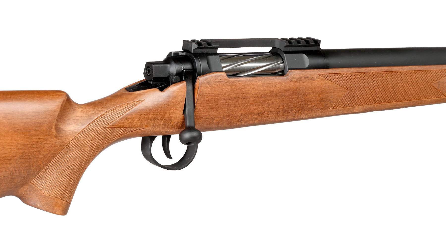 APS / EMG Barrett Fieldcraft Bolt Action Snipergewehr Springer 6mm BB Echtholz / schwarz Bild 8