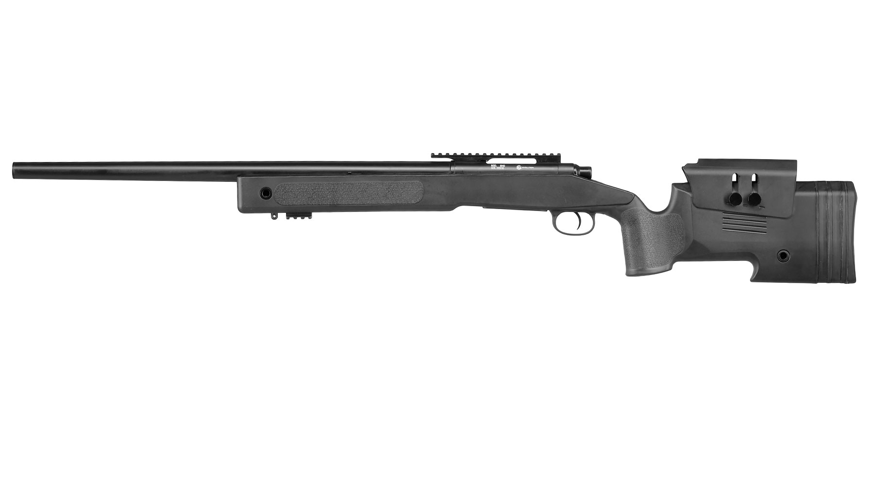 Evolution M40 Bolt Action Snipergewehr Springer 6mm BB schwarz Bild 1