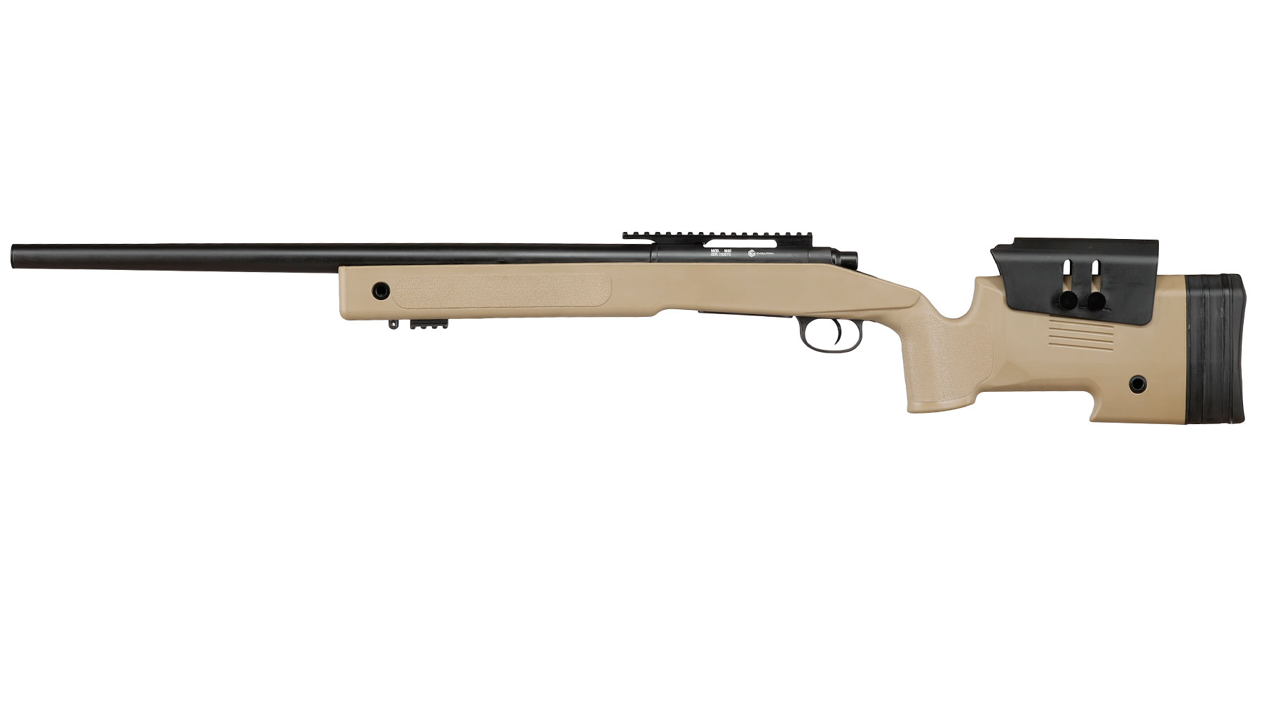 Evolution M40 Bolt Action Snipergewehr Springer 6mm BB tan Bild 1