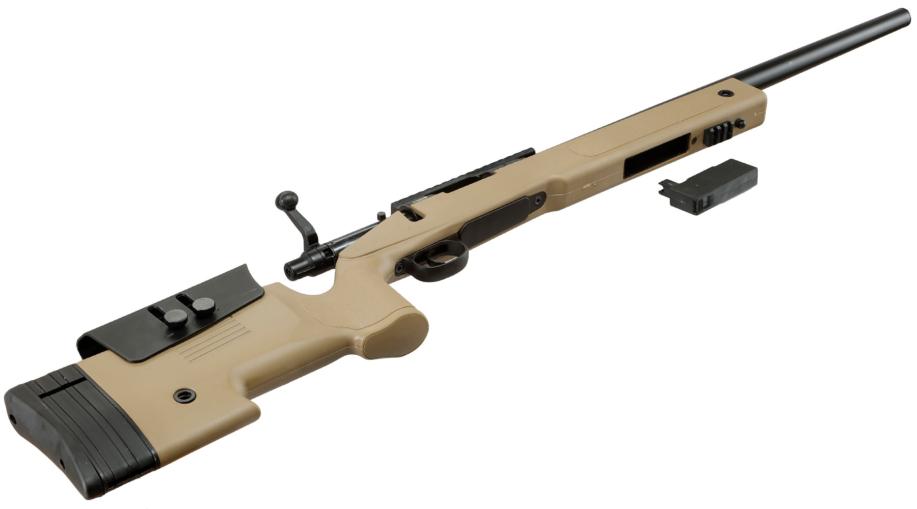 Evolution M40 Bolt Action Snipergewehr Springer 6mm BB tan Bild 5