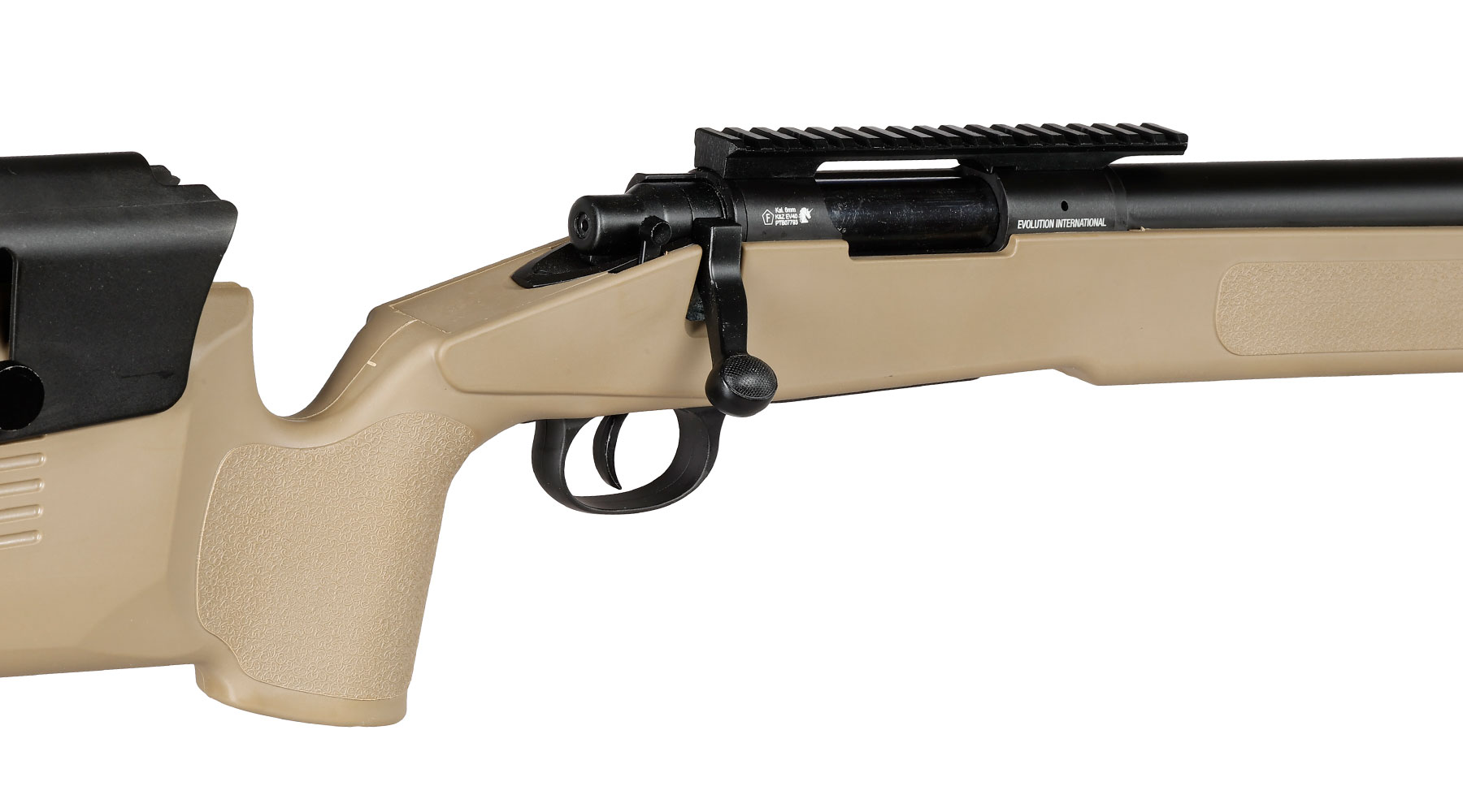 Evolution M40 Bolt Action Snipergewehr Springer 6mm BB tan Bild 8