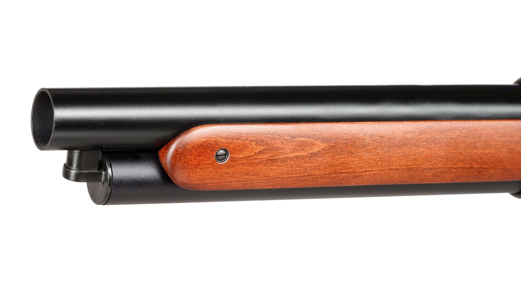 Golden Eagle M1887 Shorty Gas Lever Action mit Hlsenauswurf 6mm BB schwarz - Echtholz Version Bild 7