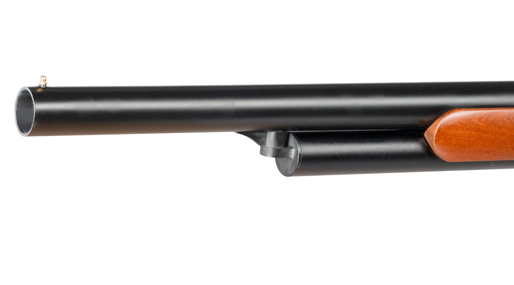 Golden Eagle M1887 Rifle Gas Lever Action mit Hlsenauswurf 6mm BB schwarz - Echtholz Version Bild 7