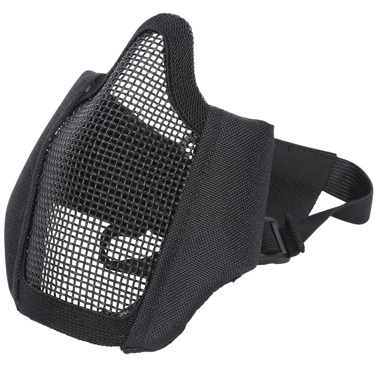 ASG Strike Systems Mesh Mask Airsoft Gittermaske Lower Face schwarz Bild 3