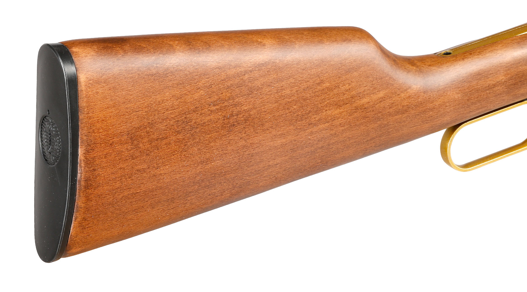 Double Bell M1894 Western Rifle mit Hlsenauswurf Vollmetall CO2 6mm BB gold - Echtholz-Version Bild 11
