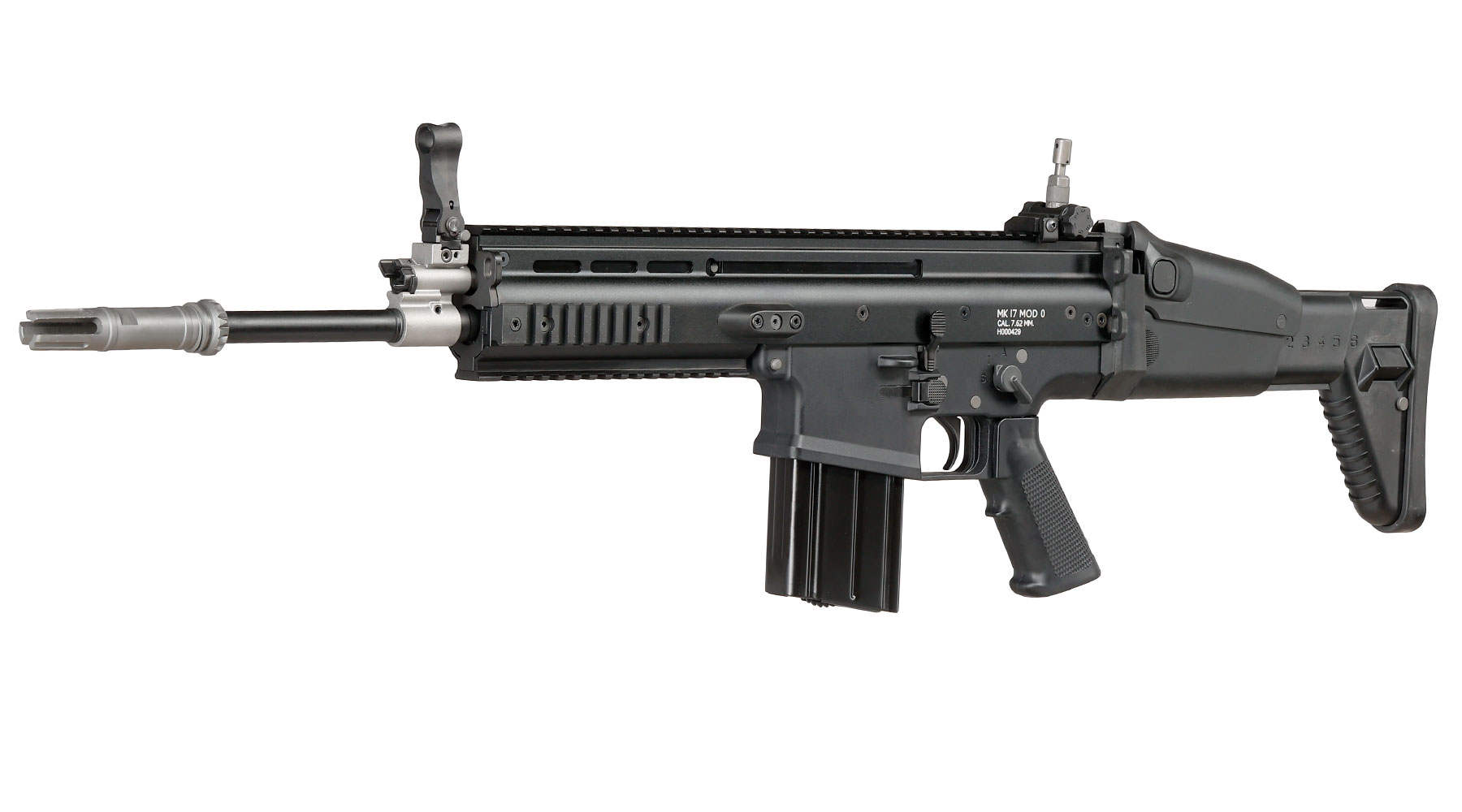 Wei-ETech Socom-H Standard MK17 Mod 0 Vollmetall S-AEG 6mm BB schwarz