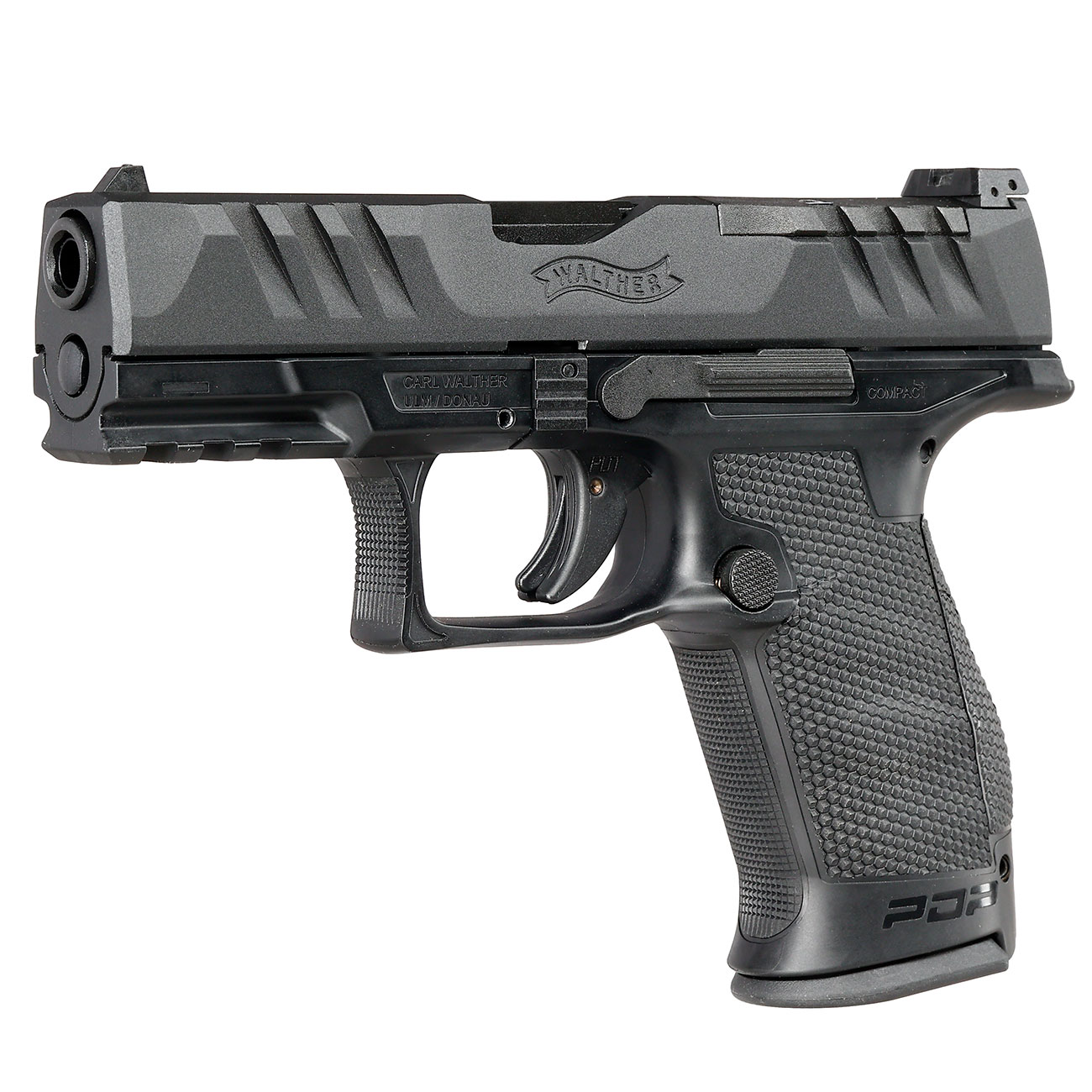 Walther PDP Compact 4 Zoll mit Metallschlitten Gas-Blow-Back 6mm BB schwarz