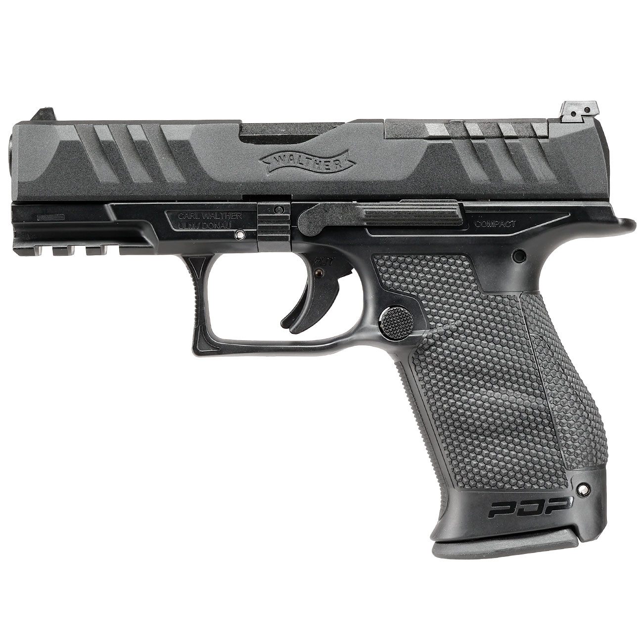Walther PDP Compact 4 Zoll mit Metallschlitten Gas-Blow-Back 6mm BB schwarz Bild 1