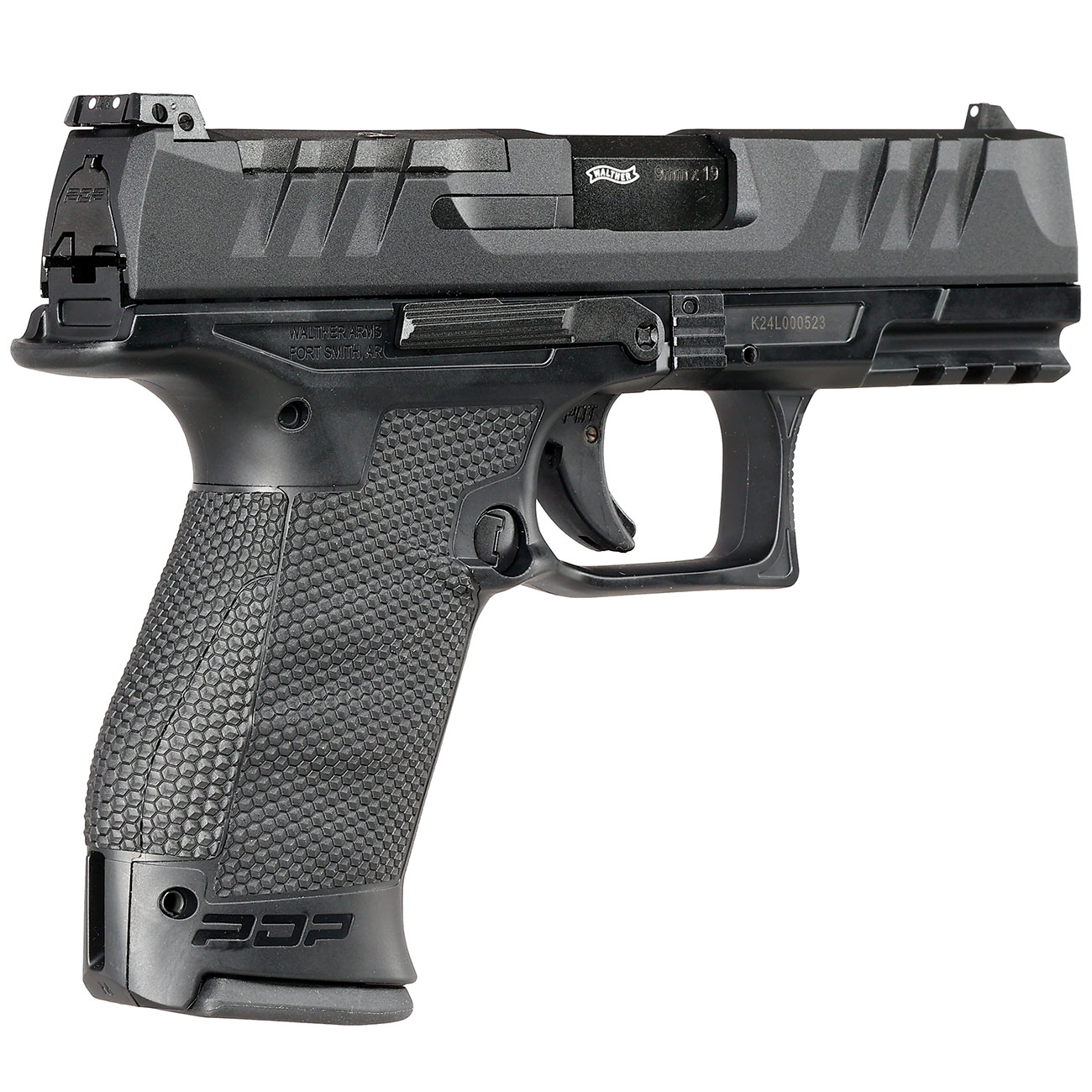 Walther PDP Compact 4 Zoll mit Metallschlitten Gas-Blow-Back 6mm BB schwarz Bild 4