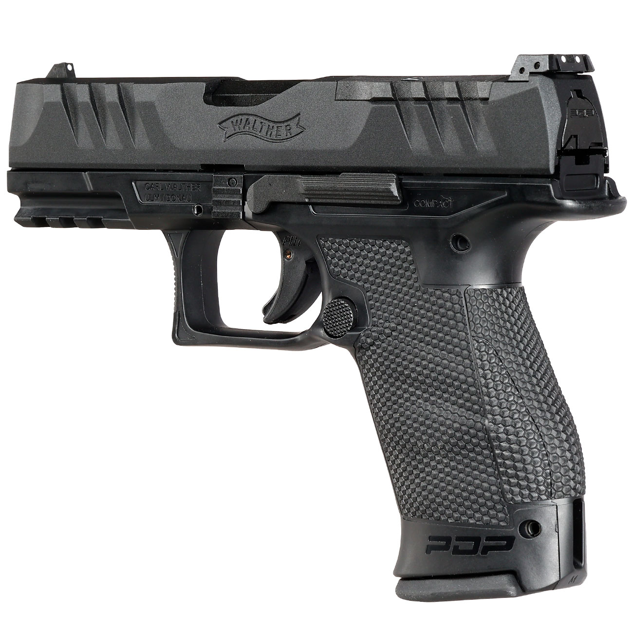 Walther PDP Compact 4 Zoll mit Metallschlitten Gas-Blow-Back 6mm BB schwarz Bild 8