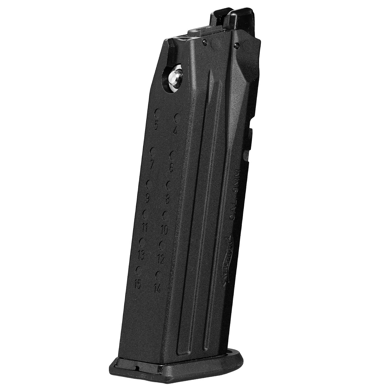 Walther PDP Compact 4 Zoll GBB Magazin 20 Schuss schwarz - Softairgas-Version Bild 1