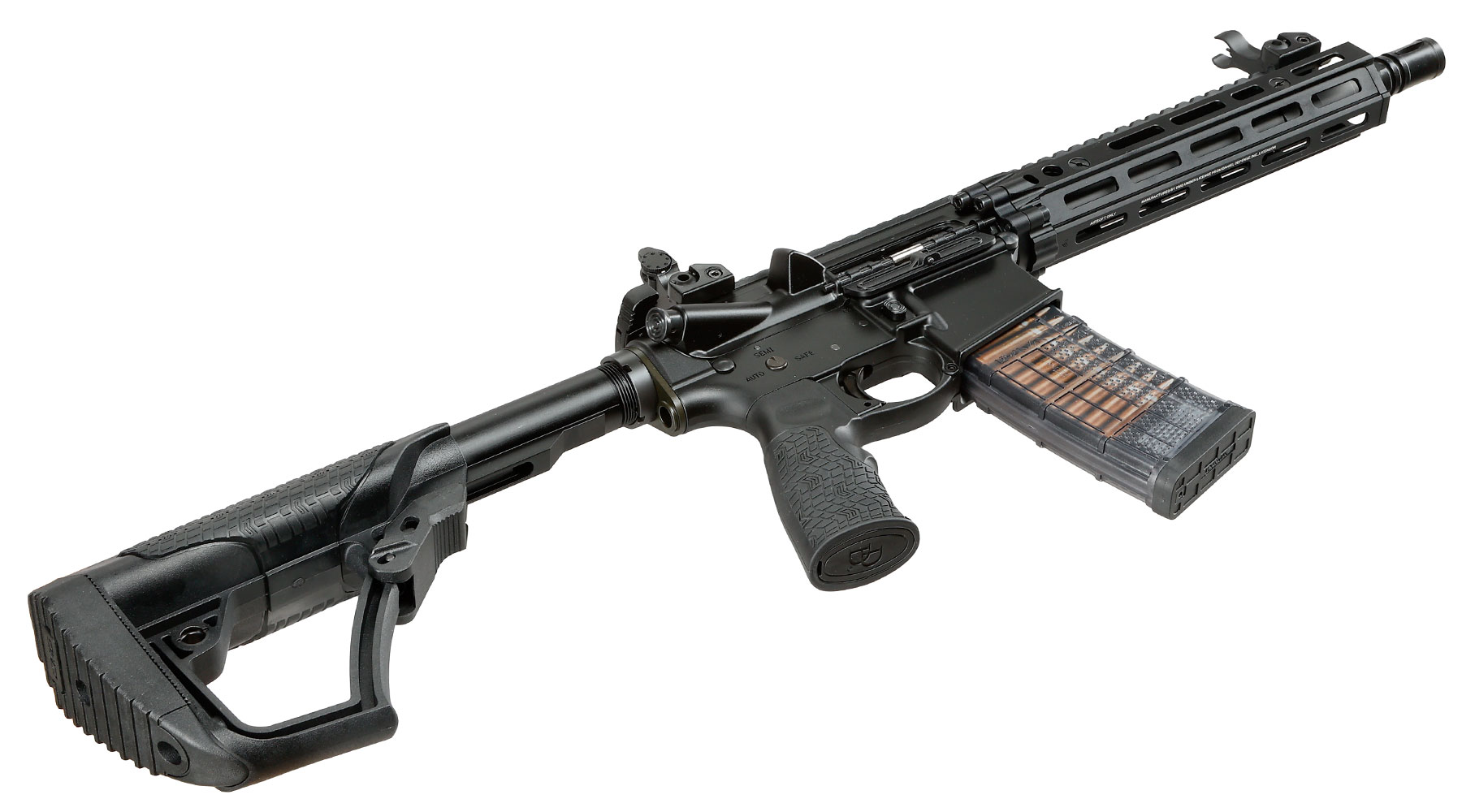 EMG / Cyma Daniel Defense MK18 RIII PDW Vollmetall CGS T8-System Gas-Blow-Back 6mm BB schwarz Bild 5