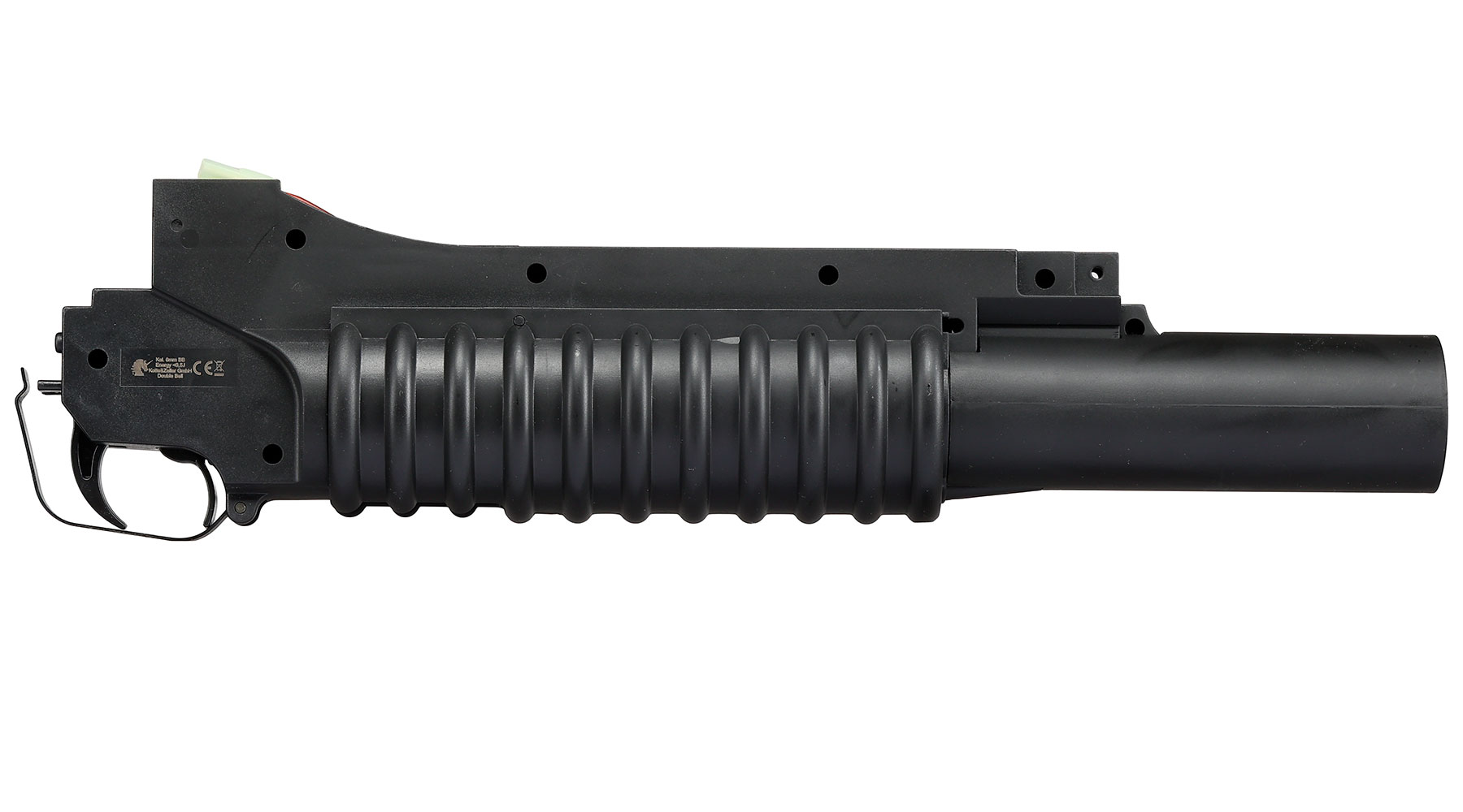 Double Bell M203 Granatwerfer Launcher Springer Softair 6mm BB schwarz Bild 3