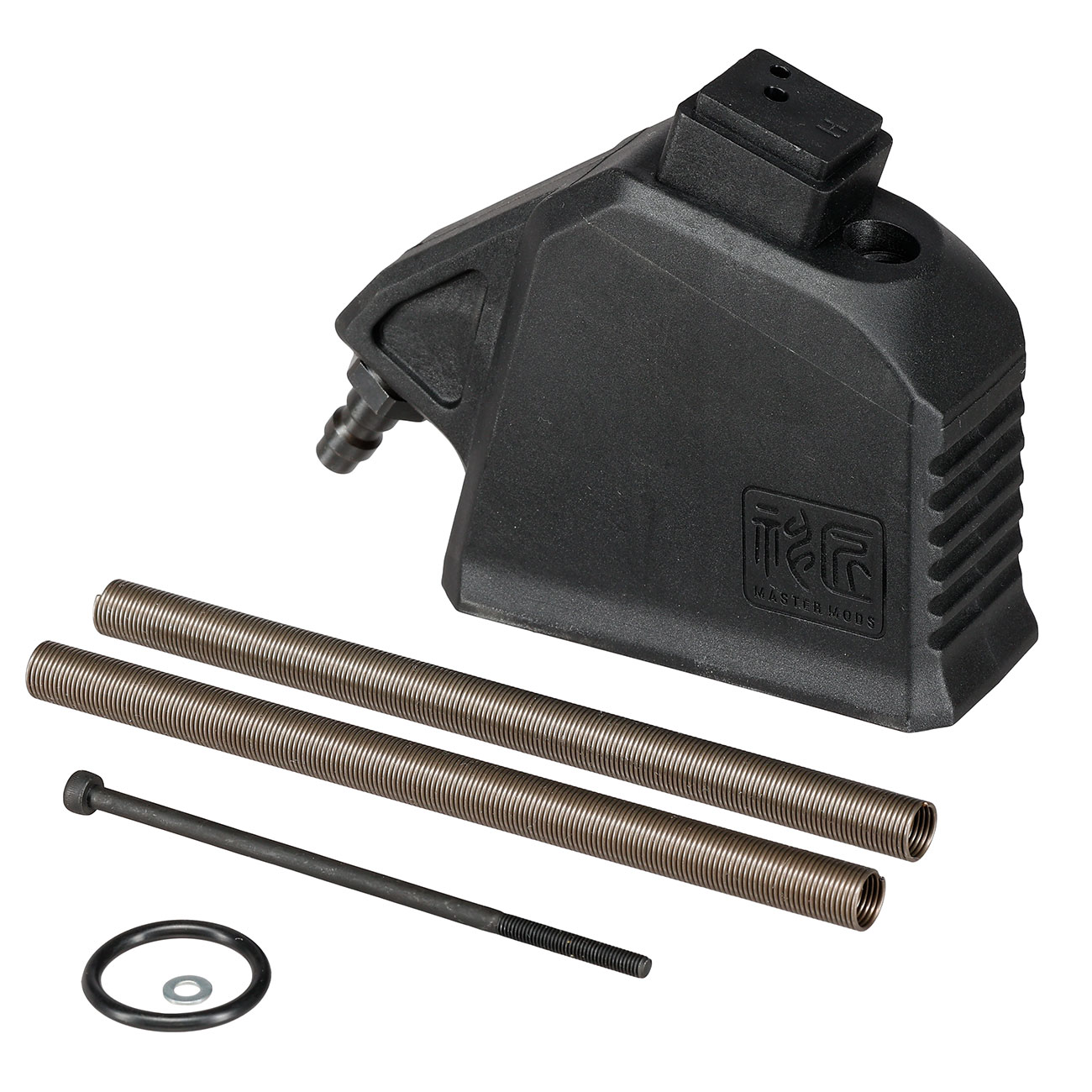 Master Mods HPA & M4 Magazin Adapter f. TM Hi-Capa Serie GBB Magazine schwarz - US Version
