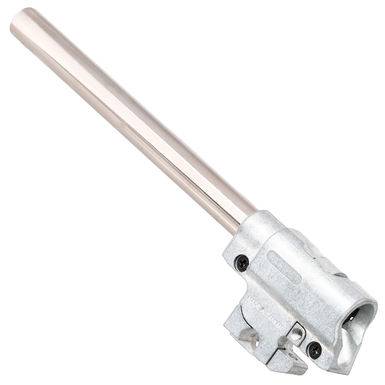 Unicorn Airsoft Aluminium TDC Hop-Up Chamber inkl. 113 mm Innenlauf f. TM Hi-Capa GBB Pistolen silber Bild 5