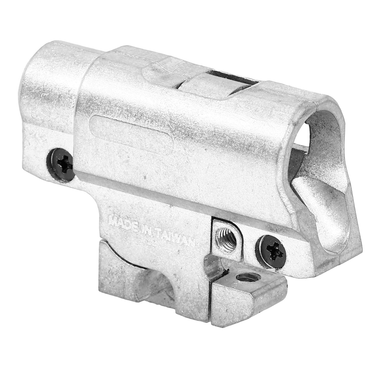 Unicorn Airsoft Aluminium TDC-Style Hop-Up Chamber f. TM Hi-Capa GBB Pistolen silber Bild 3