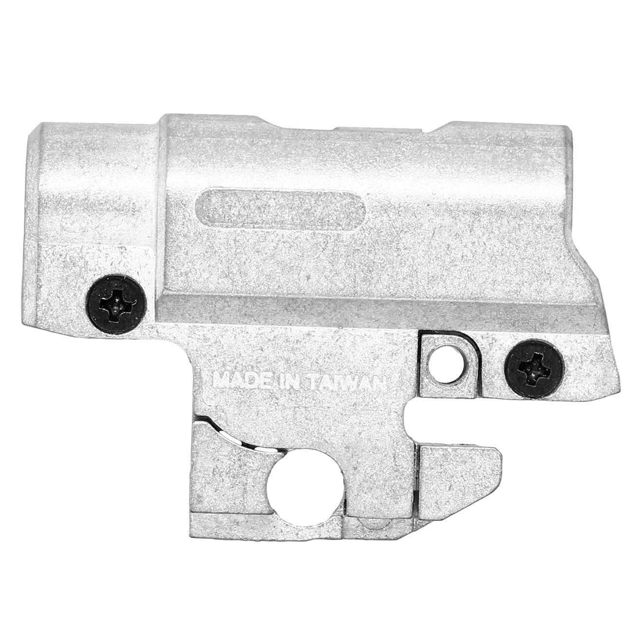 Unicorn Airsoft Aluminium TDC-Style Hop-Up Chamber f. TM Hi-Capa GBB Pistolen silber Bild 4