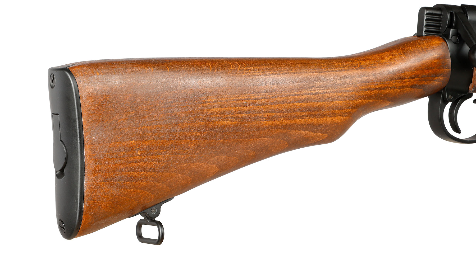 Double Bell Airsoft Lee-Enf. SMLE No.1 MK3 Bolt-Action Springer Gewehr mit Hlsenauswurf 6mm BB Echtholz-Version Bild 10