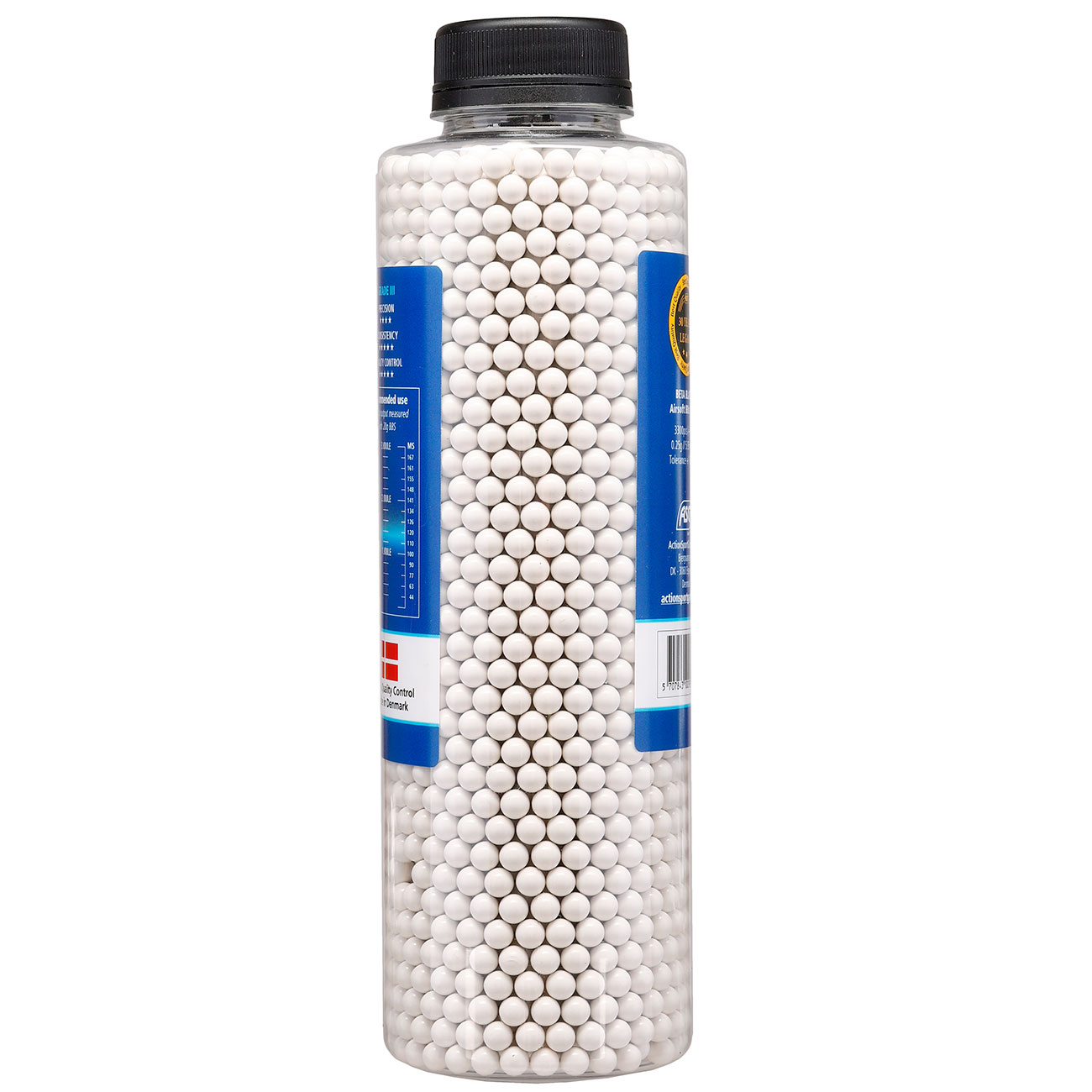 ASG Beta Blaster Grade III Precision BBs 0,25g 3.300er Flasche weiss Bild 1