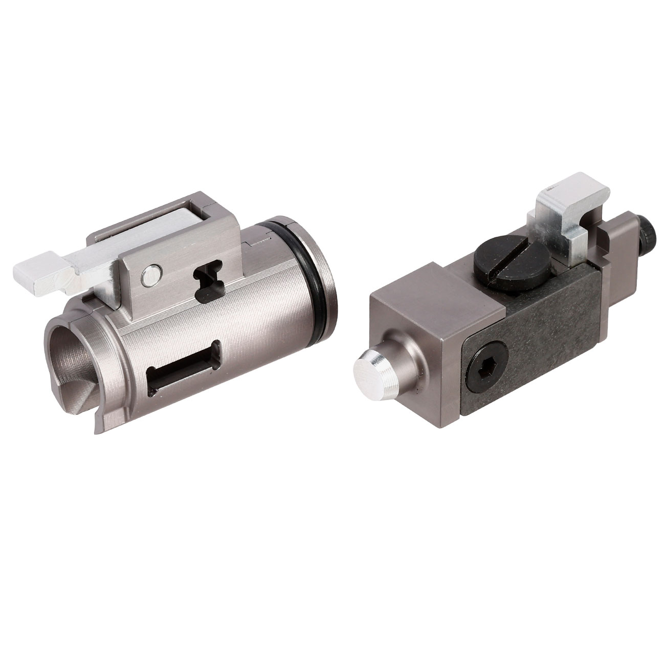 Archwick CNC Aluminium TDC Hop-Up Chamber grau f. TM M4 MWS GBB Gewehre - Type A Avanti Ausfhrung Bild 3