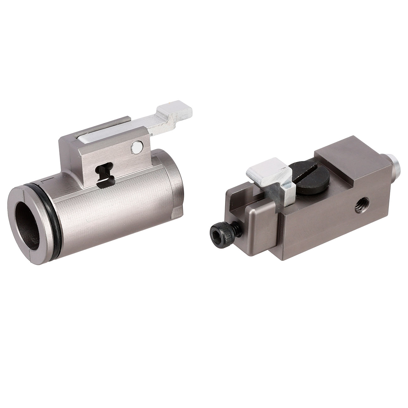 Archwick CNC Aluminium TDC Hop-Up Chamber grau f. TM M4 MWS GBB Gewehre - Type A Avanti Ausfhrung Bild 4
