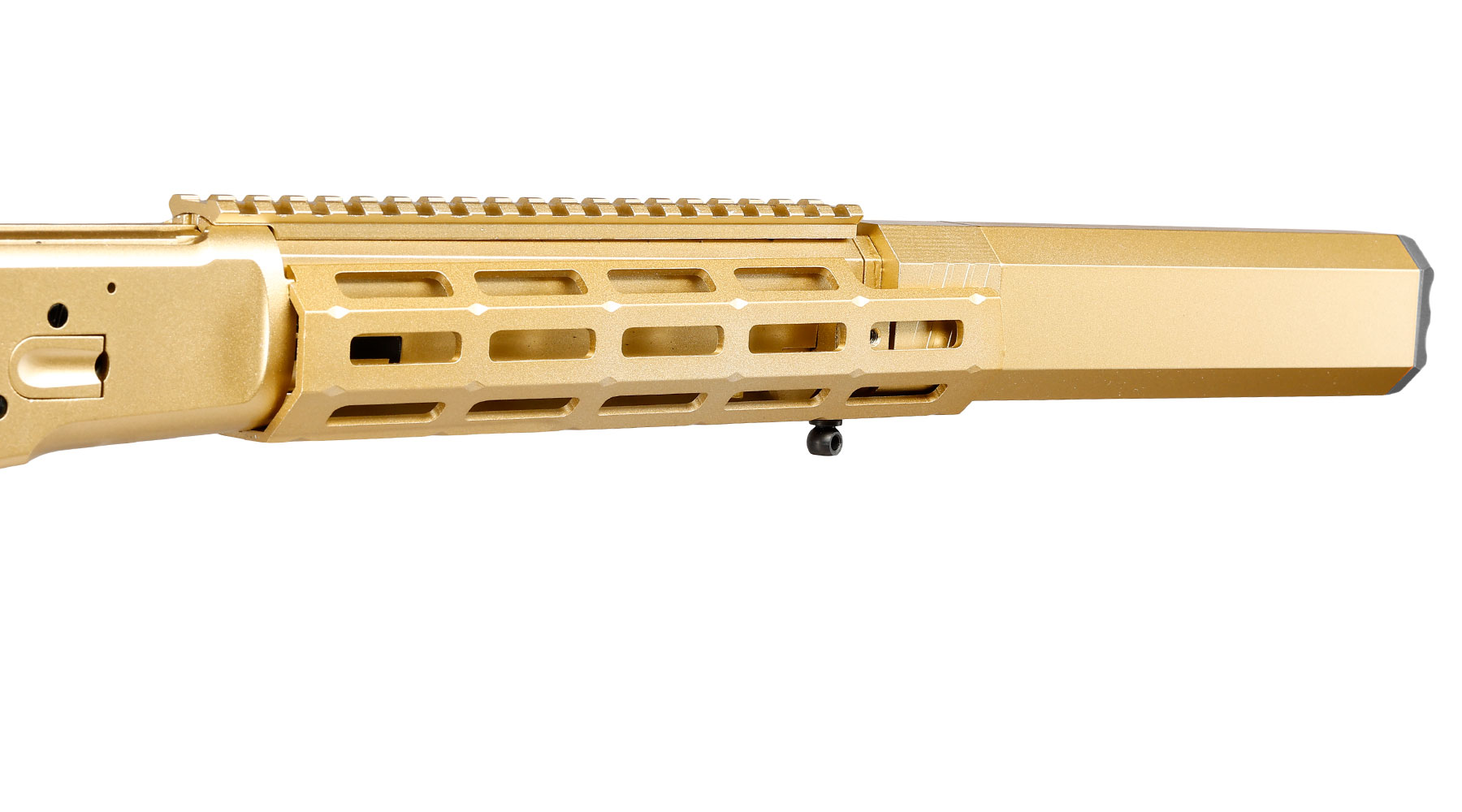 A&K M1873R Medium LOCK Unterhebelrepetiergewehr Gas-Bolt-Action 6mm BB gold - Echtholz Version Bild 10