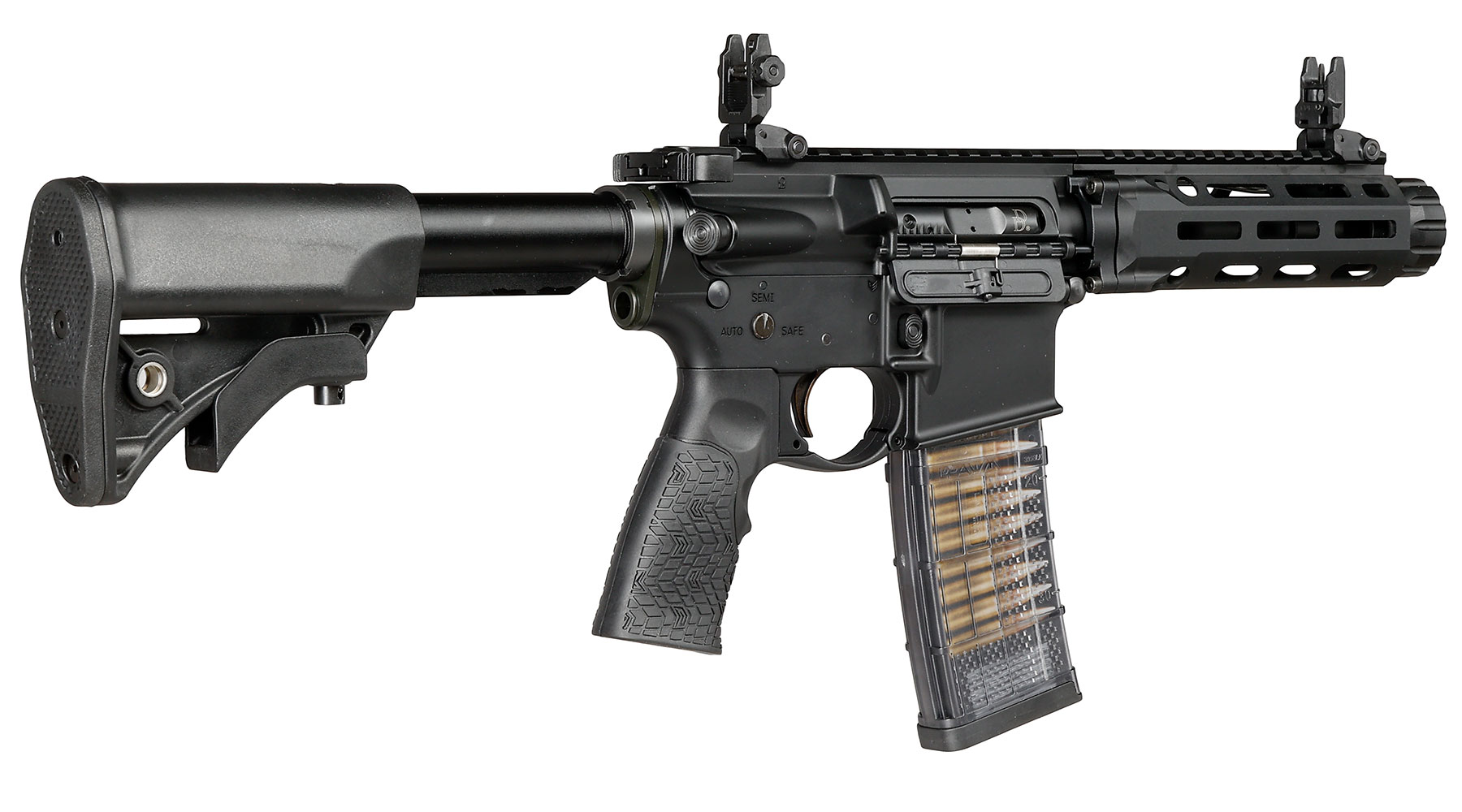EMG / Cyma Daniel Defense DDM4 300BLK PDW Vollmetall CGS T8-System Gas-Blow-Back 6mm BB schwarz Bild 3